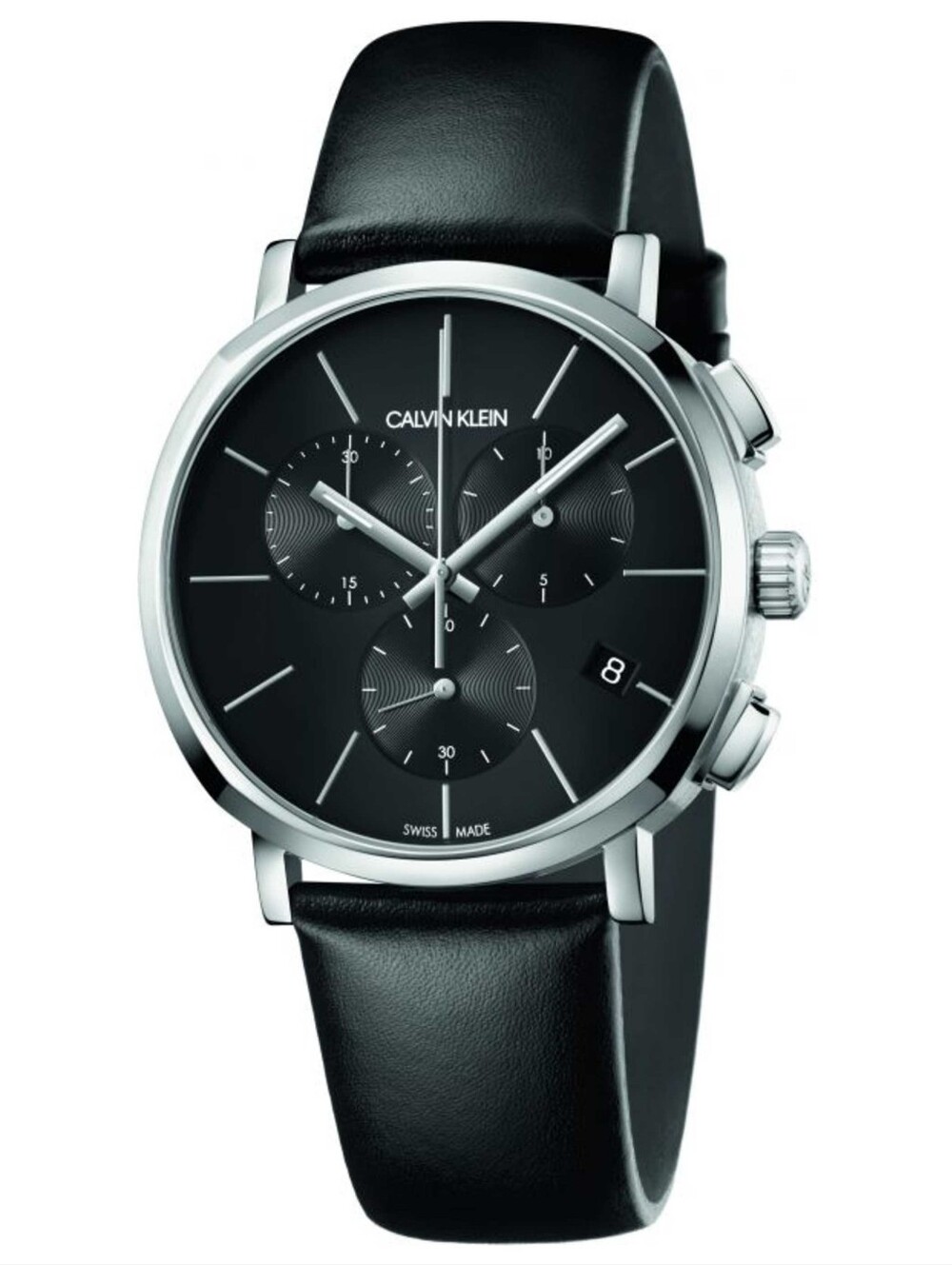 New CALVIN KLEIN Posh Chronograph Black Dial Men's Watch